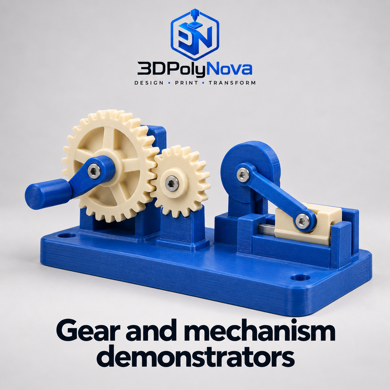 Healthcare & Educational Models: Gear and mechanism demonstrators-8
