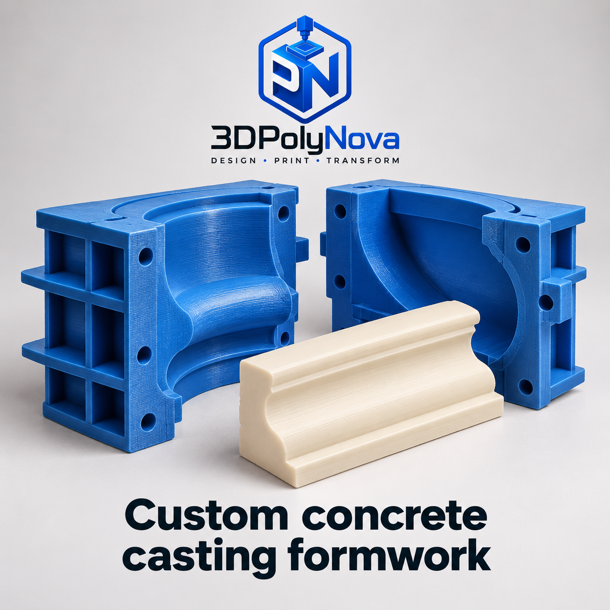 Architecture & Construction: Custom concrete casting formwork-6