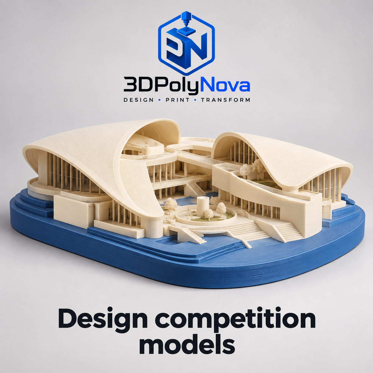 Architecture & Construction: Design competition models-10