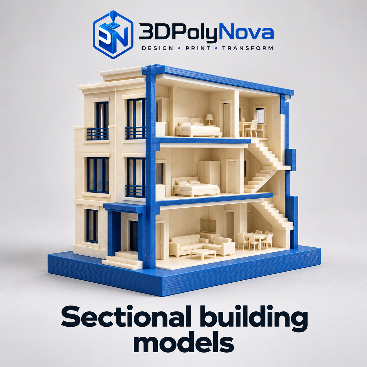 Architecture & Construction: Sectional building models-8