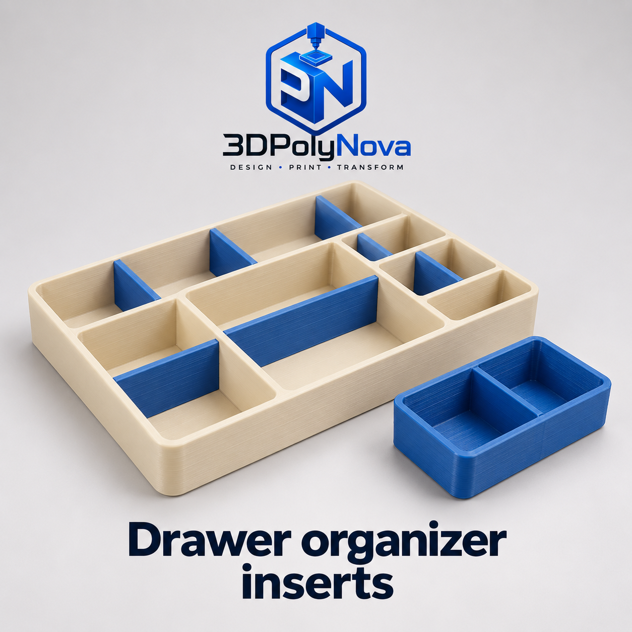 On-demand Custom 3D Products: Drawer organizer inserts-7
