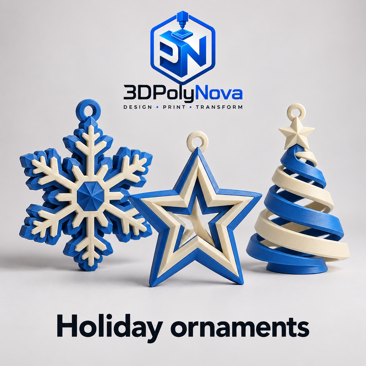 On-demand Custom 3D Products: Holiday ornaments-8