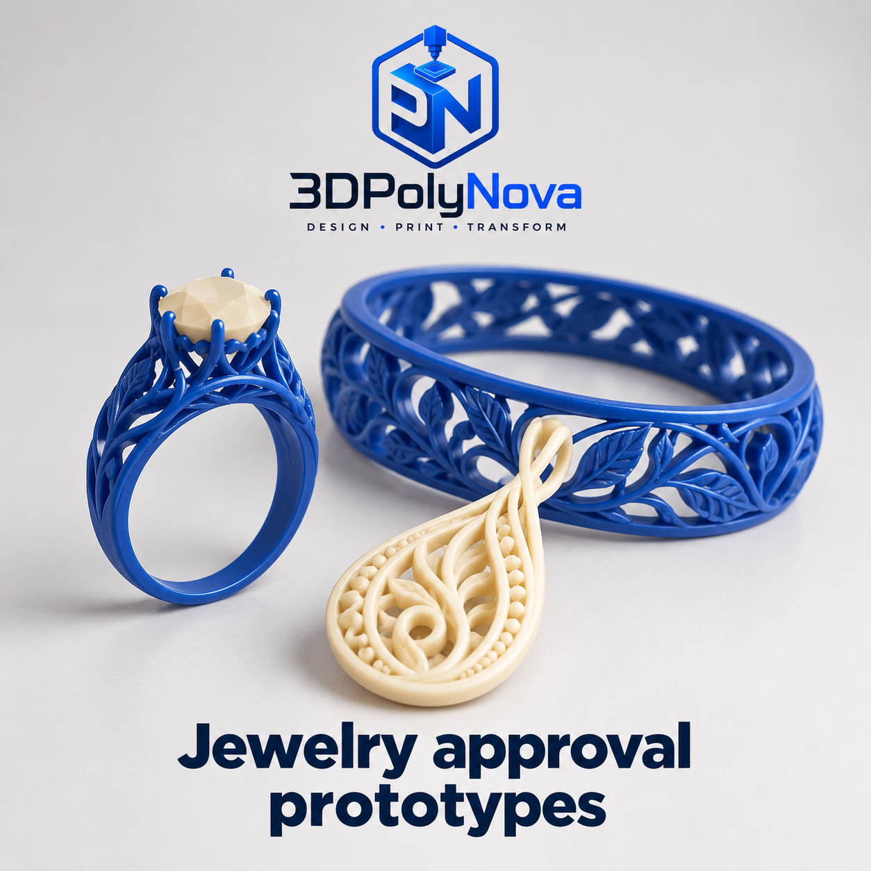 On-demand Custom 3D Products: Jewelry approval prototypes-6