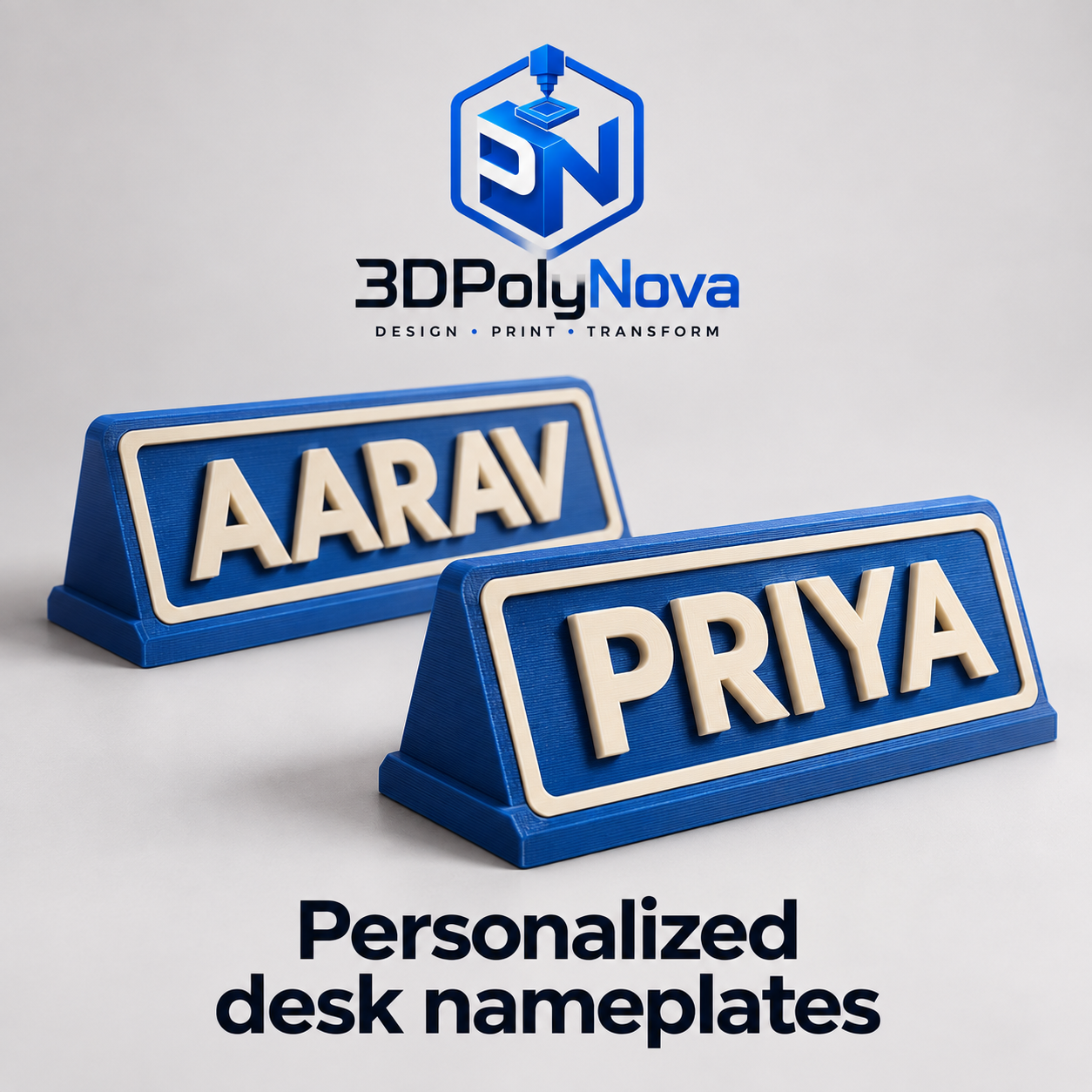 On-demand Custom 3D Products: Personalized desk nameplates-3