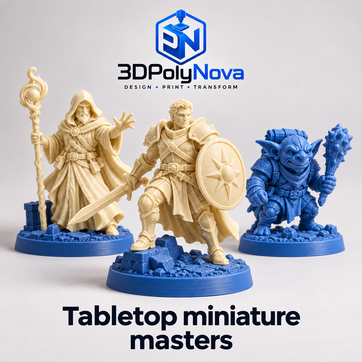 On-demand Custom 3D Products: Tabletop miniature masters-3